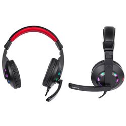 Gaming set 4in1 testatura + casti + mouse + mousepad Tracer Gamezone Mamooth USB (Black) Thumb