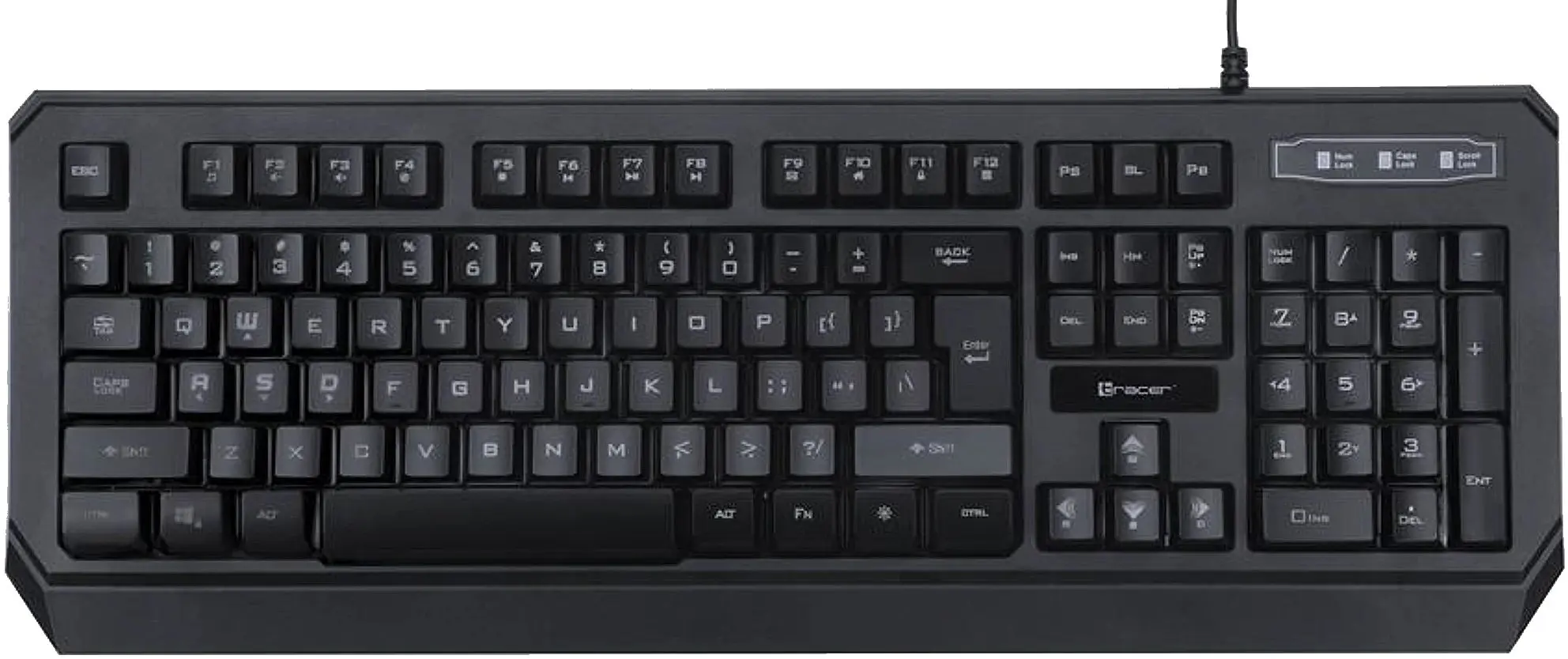 Tastatura Tracer GameZone LightRay TRAKLA45969 (Black)
