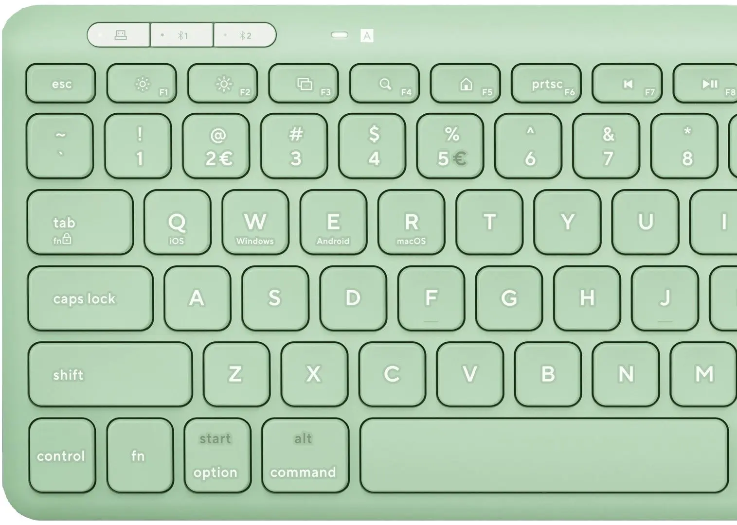Tastatura fara fir Trust Lyra (Green)