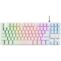 Tastatura Trust GXT 833W Thado (White)