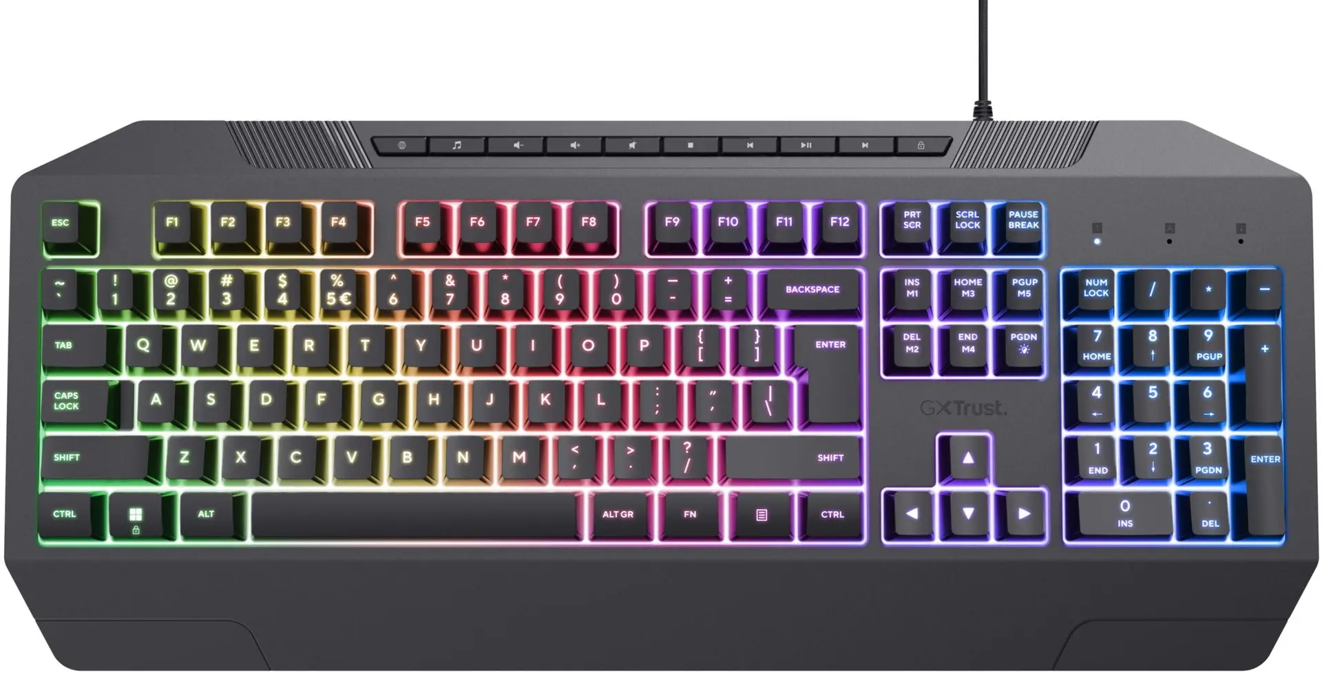 Tastatura Trust GXT 836 Evocx (Black)