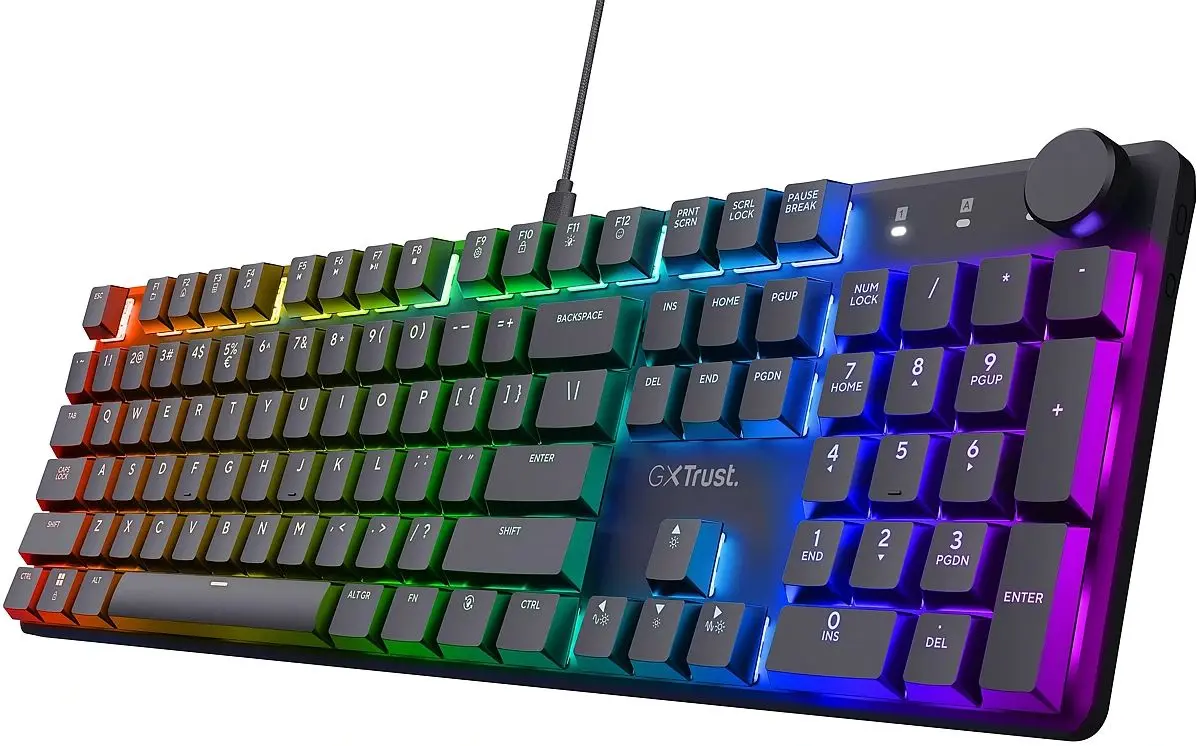 Tastatura Trust GXT 866 Torix (Black)