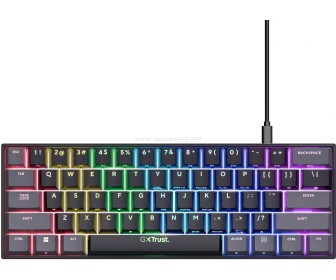 Tastatura Trust GXT 867 Acira (Black)