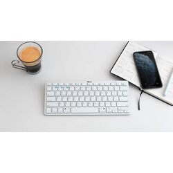 Tastatura Trust Nado Ultra-thin (Silver) Thumb