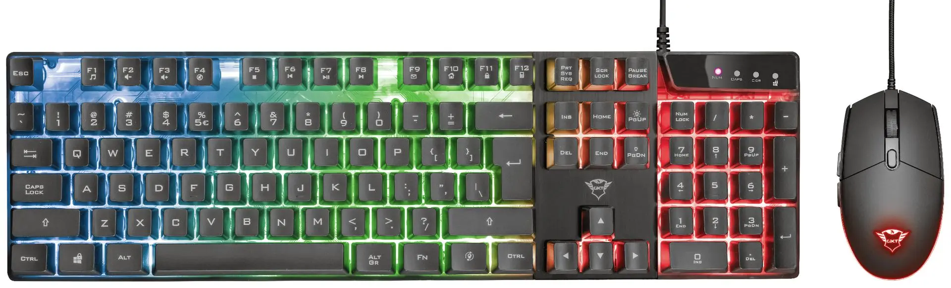 Set tastatura + mouse Trust GXT 838 Azor (Black)