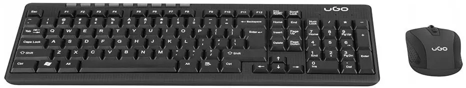 Set tastatura + mouse uGo Etna CW110 (Black)
