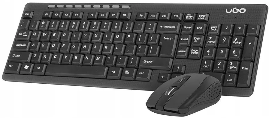 Set tastatura + mouse uGo Etna CW110 (Black)