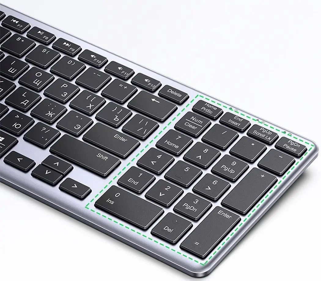 Tastatura Ugreen KU005 (Silver/Black) - 2
