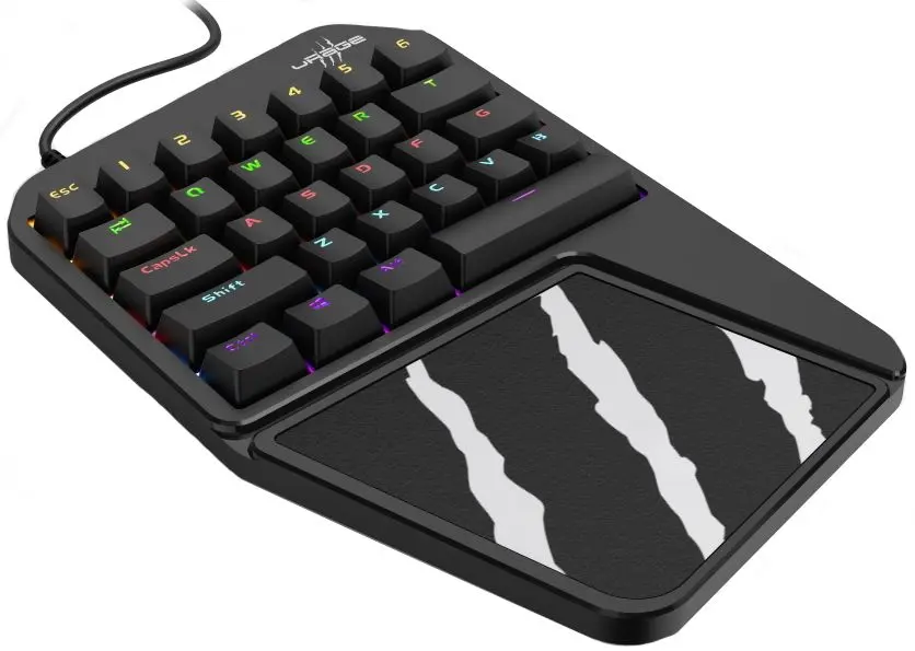 Клавиатура uRage 3rgo 1H (Black/White) - 3