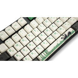 Tastatura fara fir Varmilo APT87 Panda R2 (Grey/Green) Thumb