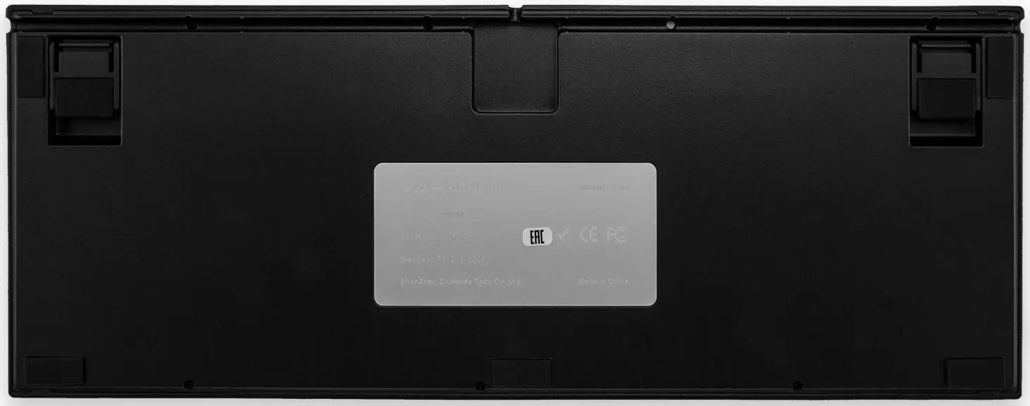 Tastatura fara fir Varmilo APT87 Panda R2 (Grey/Green)