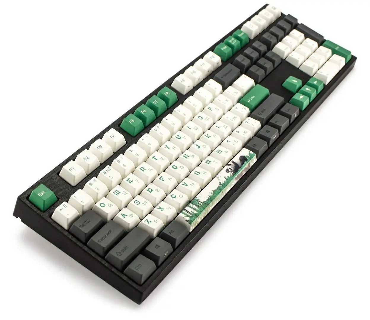 Tastatura Varmilo MA108M V2 Panda R2 EC Ivy V2 (Grey/Green) - 18
