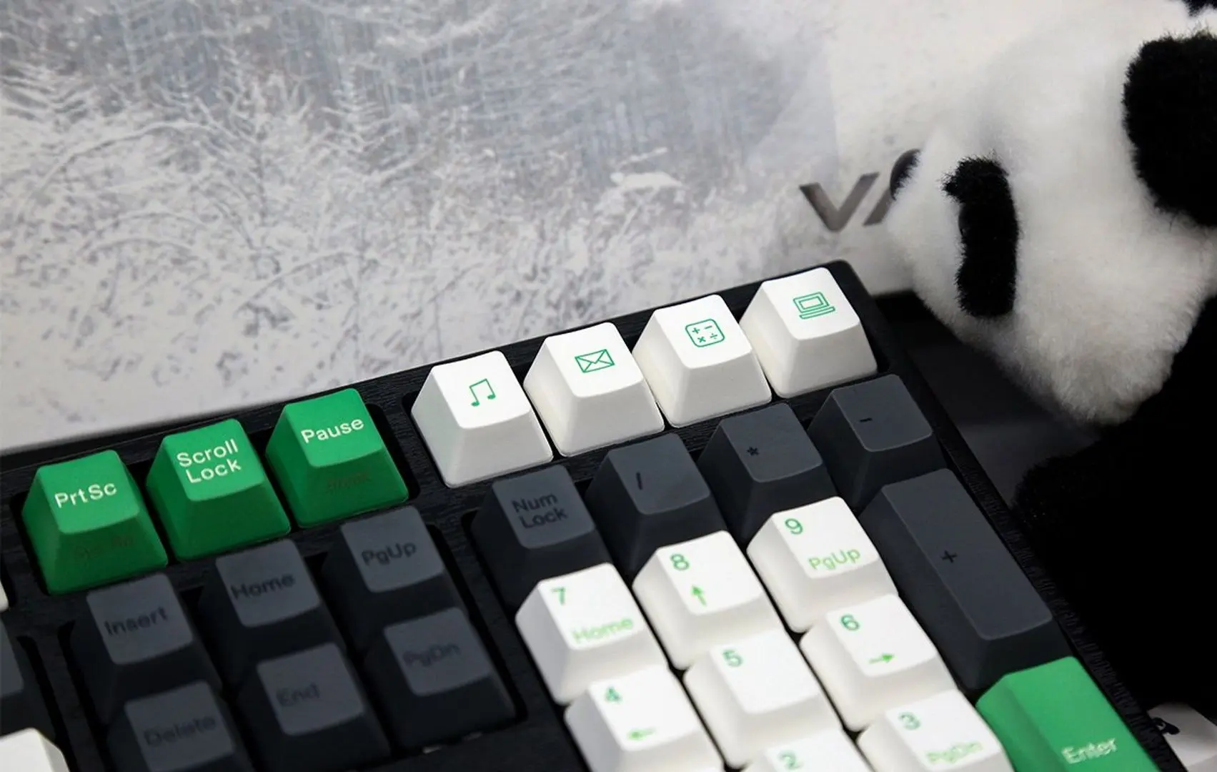 Tastatura Varmilo MA108M V2 Panda R2 EC Ivy V2 (Grey/Green) - 2