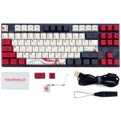 Tastatura Varmilo MA87M V2 Peking Opera EC Rose V2 ENG (Black/Red) Thumb