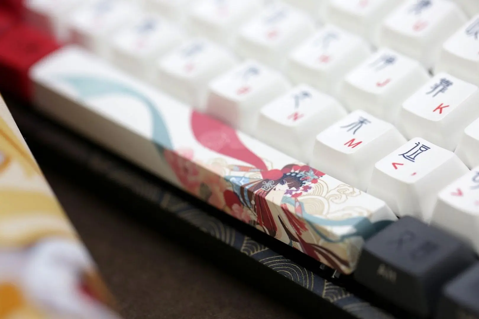 Tastatura Varmilo MA87M V2 Peking Opera EC Rose V2 ENG (Black/Red) - 6