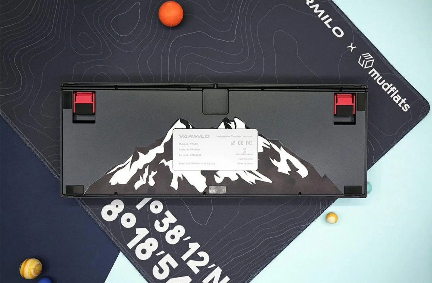 Tastatura Varmilo MA87M V2 Summit R2 EC Rose V2 (Grey/Blue)