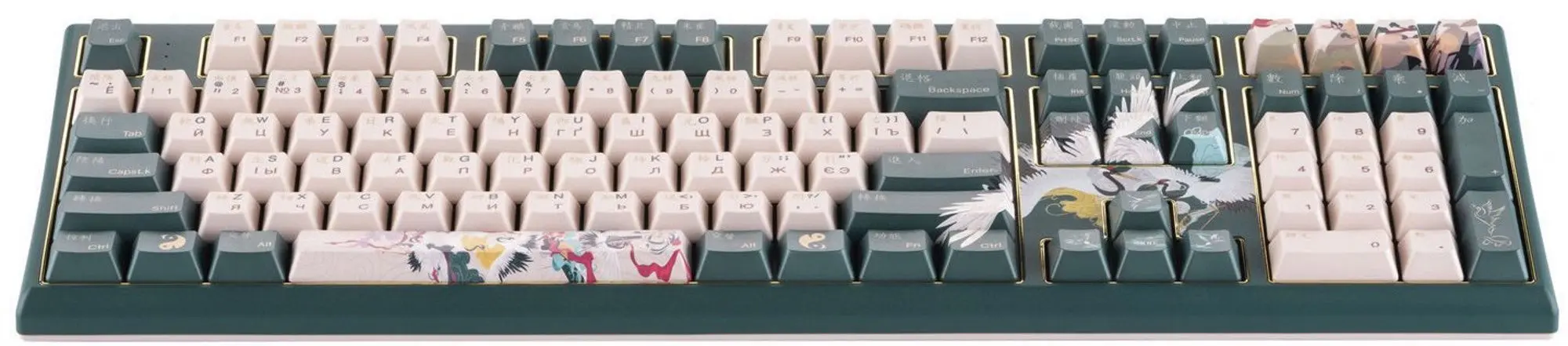 Tastatura Varmilo VBS108 Crane of Lure Cherry Mx Red (Green) - 2