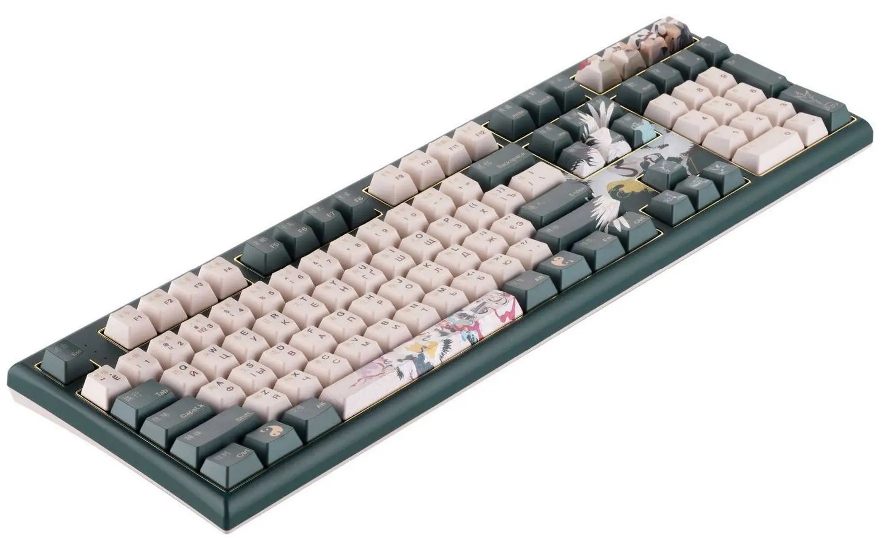 Tastatura Varmilo VBS108 Crane of Lure Cherry Mx Red (Green) - 3