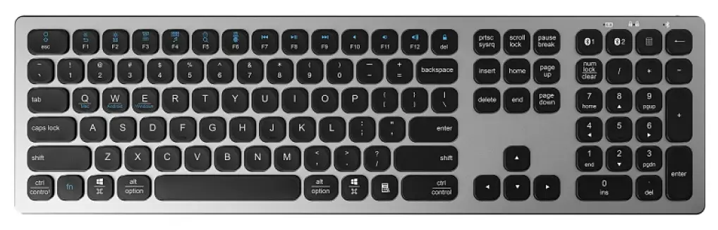 Беспроводная клавиатура Wiwu MKB-03 (Space Grey)