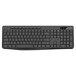 Set tastatura + mouse fara fir Wiwu KM-01 (Black) Thumb