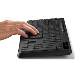 Set tastatura + mouse fara fir Wiwu KM-01 (Black) Thumb