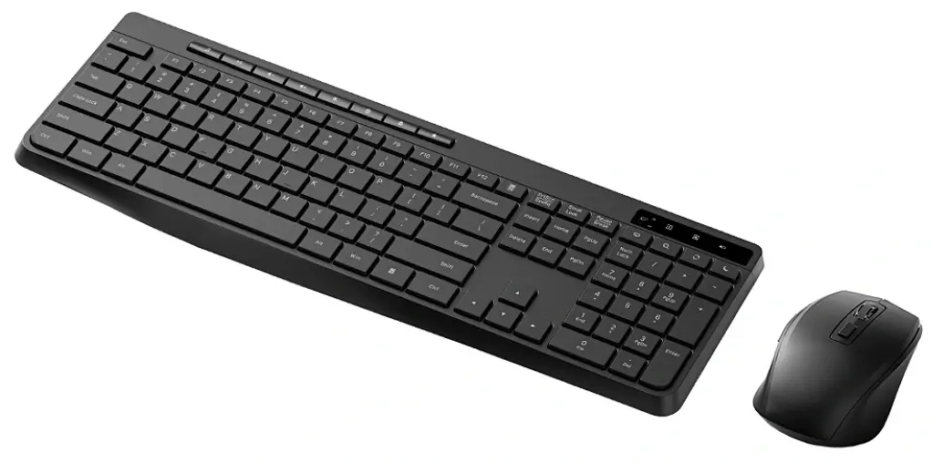 Set tastatura + mouse fara fir Wiwu KM-01 (Black)