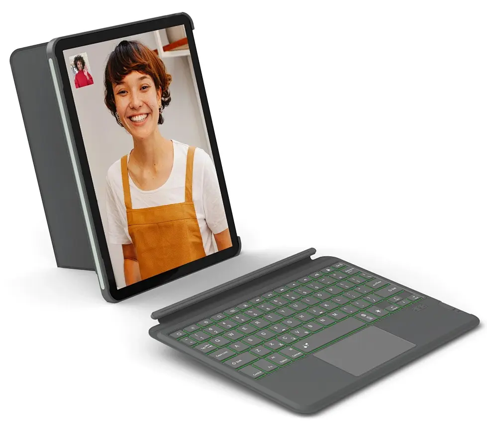 Husa cu tastatura pentru tableta Wiwu Combo Touch Keyboard 10.2/10.5 (Black) - 2