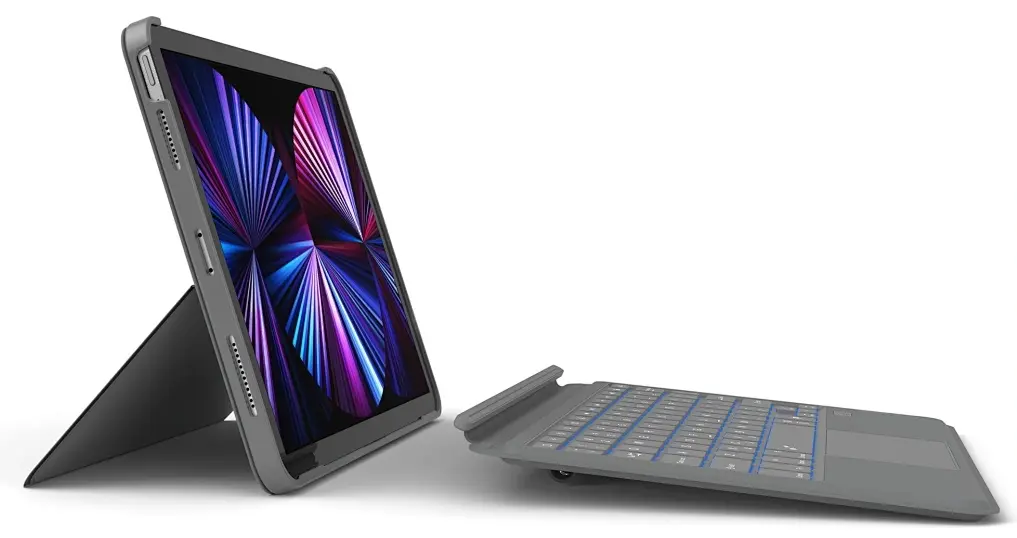 Husa cu tastatura pentru tableta Wiwu Combo Touch Keyboard 10.2/10.5 (Black) - 3