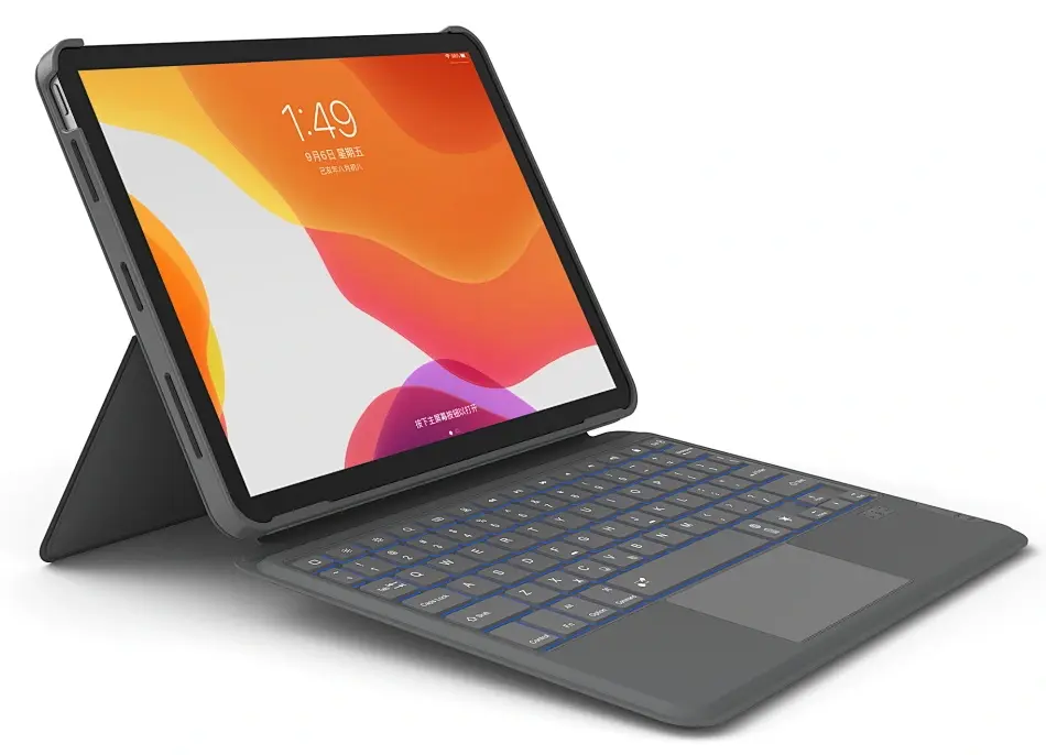 Husa cu tastatura pentru tableta Wiwu Combo Touch Keyboard 10.9/11 (Black)