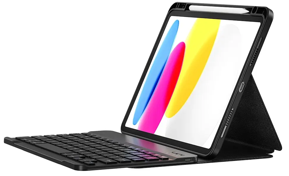 Husa cu tastatura pentru tableta Wiwu Protective Keyboard Case 10.9/11 (Black)