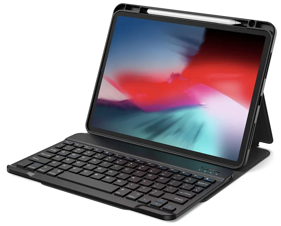 Husa cu tastatura pentru tableta Wiwu Protective Keyboard Case 10.9/11 (Black)