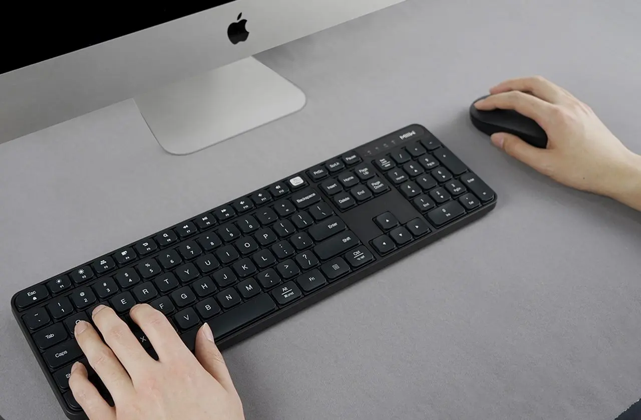 Set tastatura + mouse fara fir Xiaomi Miiiw MWWC01 (Black) - 2