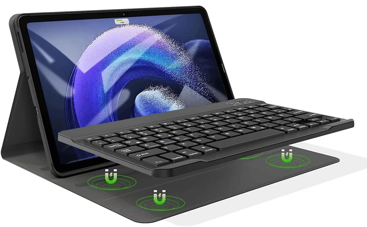 Чехол-клавиатура для планшета Xiaomi Pad 6 (Black) - 4