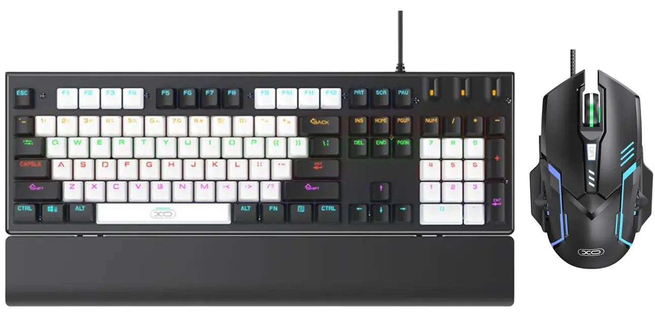 Set tastatura + mouse XO KB-06 (White Mix)
