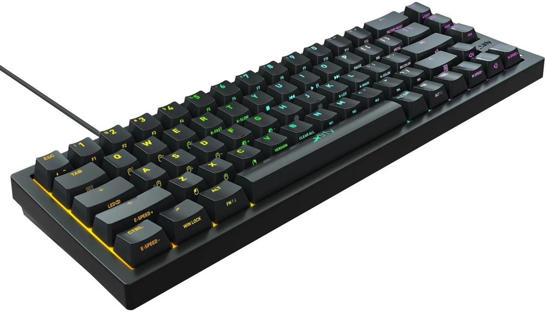Tastatura Xtrfy K5 Compact RGB (Black) - 3