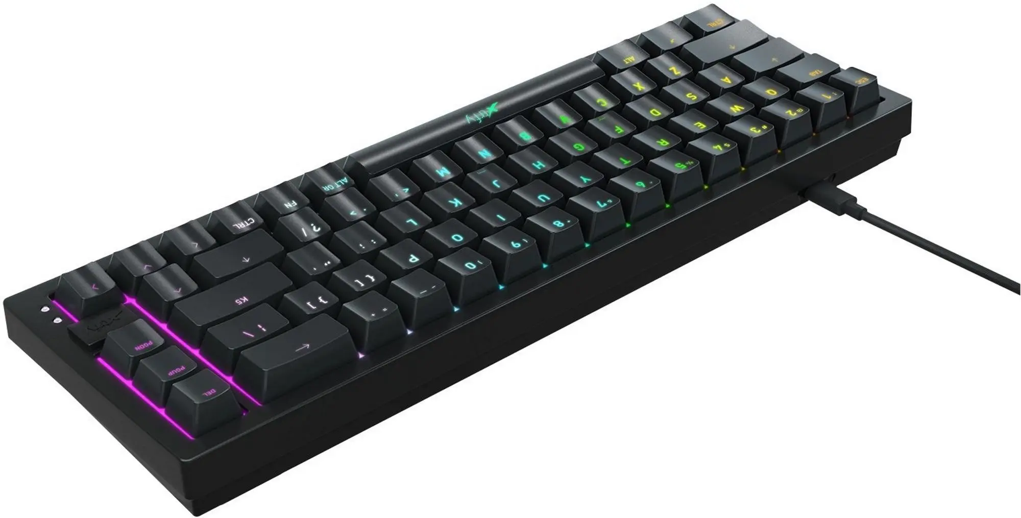 Tastatura Xtrfy K5 Compact RGB (Black) - 4