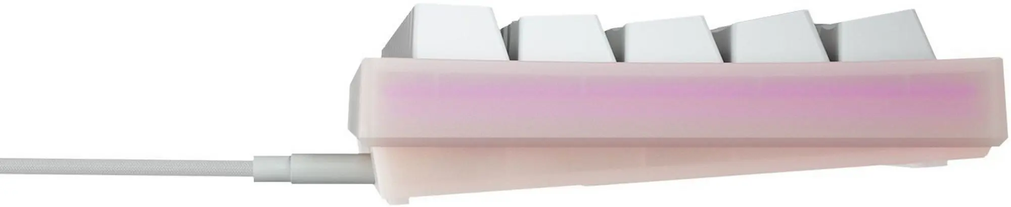 Клавиатура Xtrfy K5 Compact RGB (Transparent/White) - 6