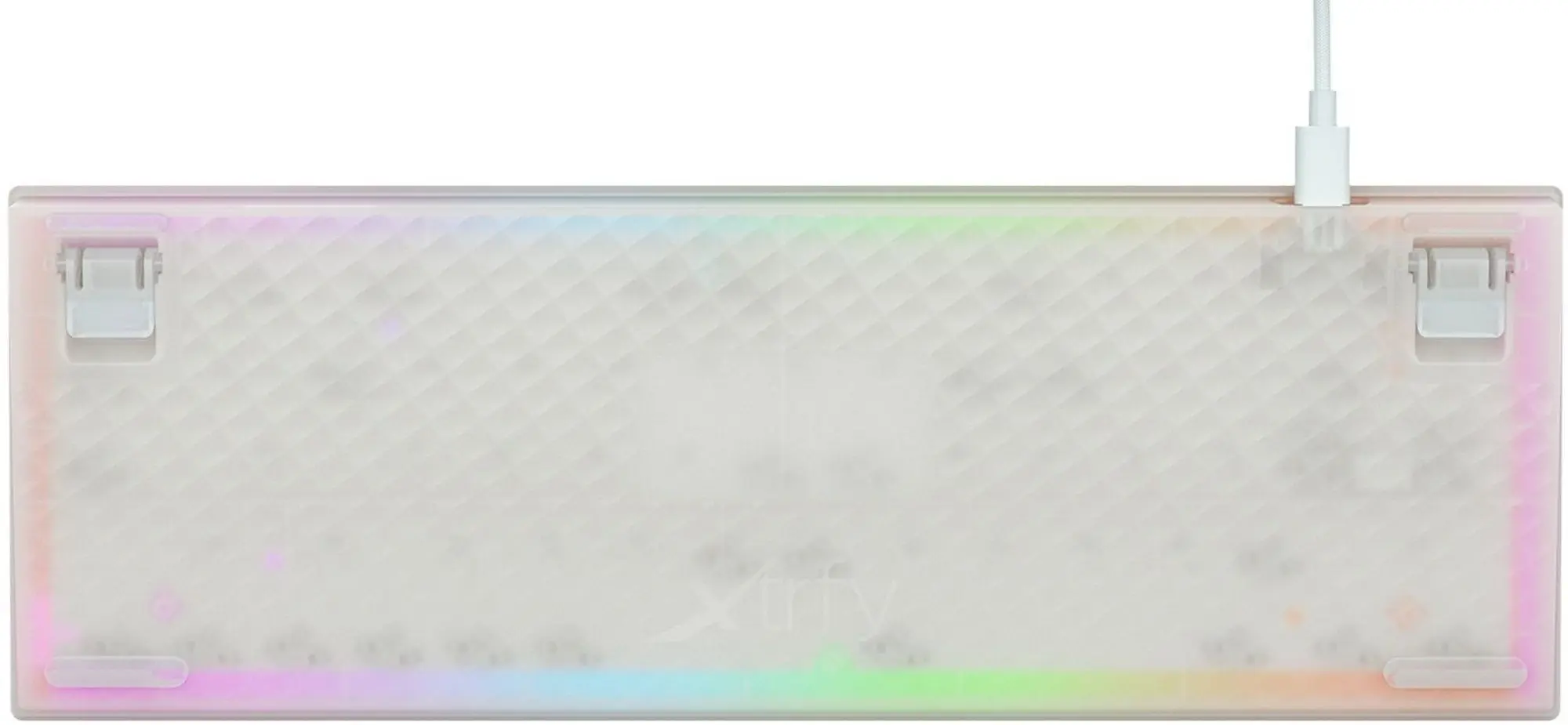 Клавиатура Xtrfy K5 Compact RGB (Transparent/White) - 7