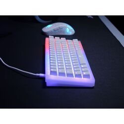 Клавиатура Xtrfy K5 Compact RGB (Transparent/White) Thumb