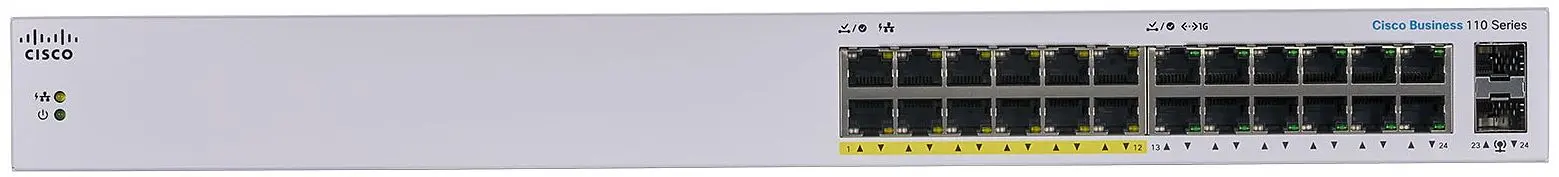 Comutator Cisco CBS110-24PP-EU (Grey)