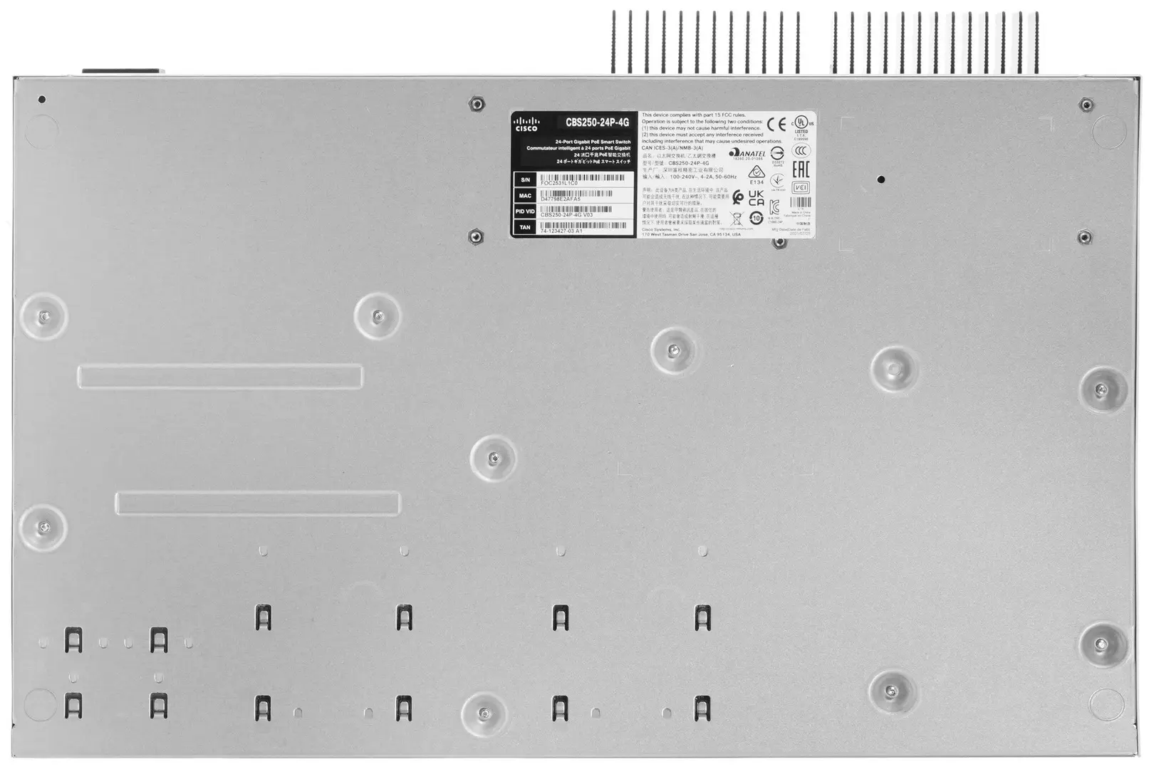 Comutator Cisco CBS250-24P-4G (White)