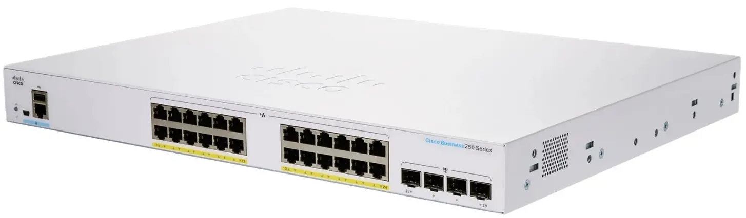 Comutator Cisco CBS250-24P-4G (White)