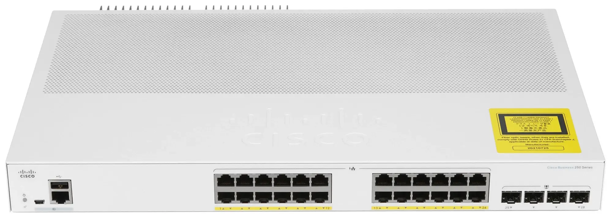 Comutator Cisco CBS250-24P-4X (White)