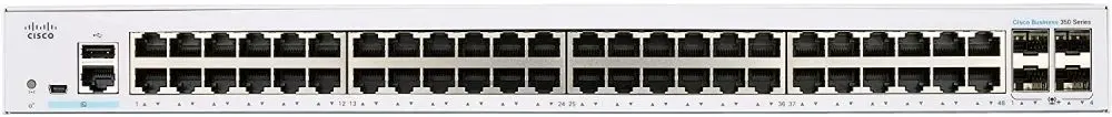 Comutator Cisco CBS350-48T-4G-EU (Silver)