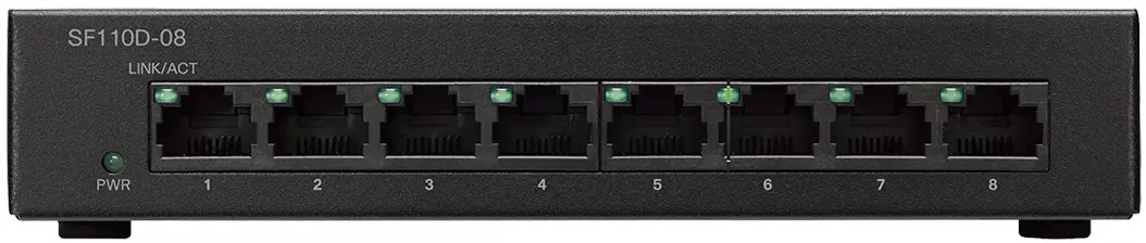 Comutator Cisco SF110D-08 (Black)