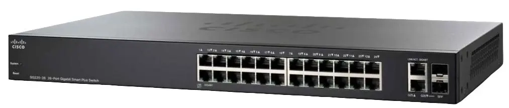Comutator Cisco Small Business 220 SG220-26-K9-EU (Black)