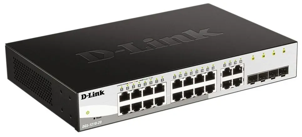 Comutator D-Link DGS-1210-20/E (Black)