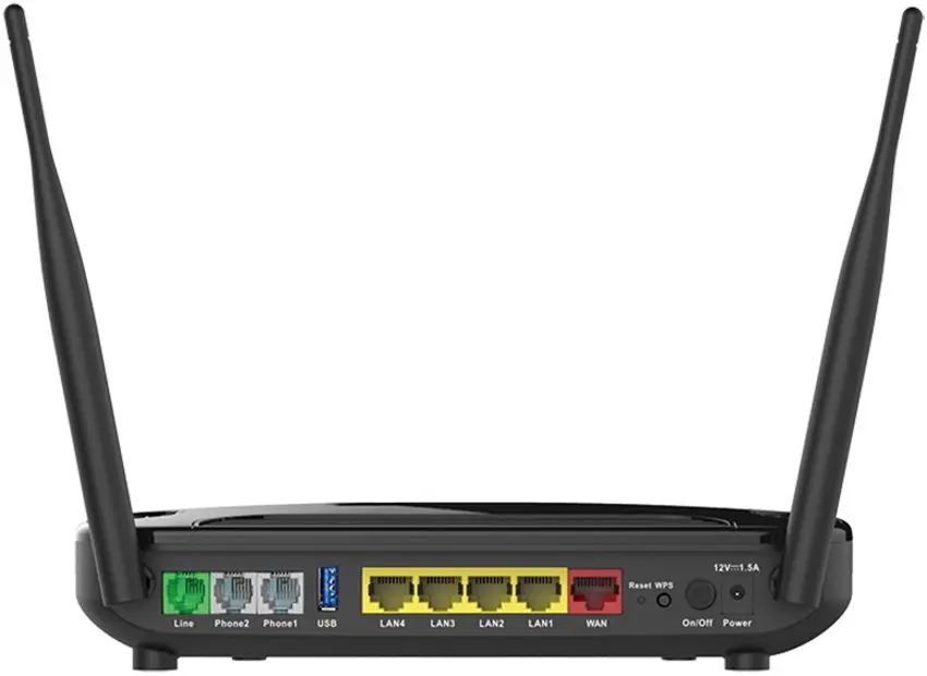 Router Wi-Fi D-Link DVG-N5402G (Black)