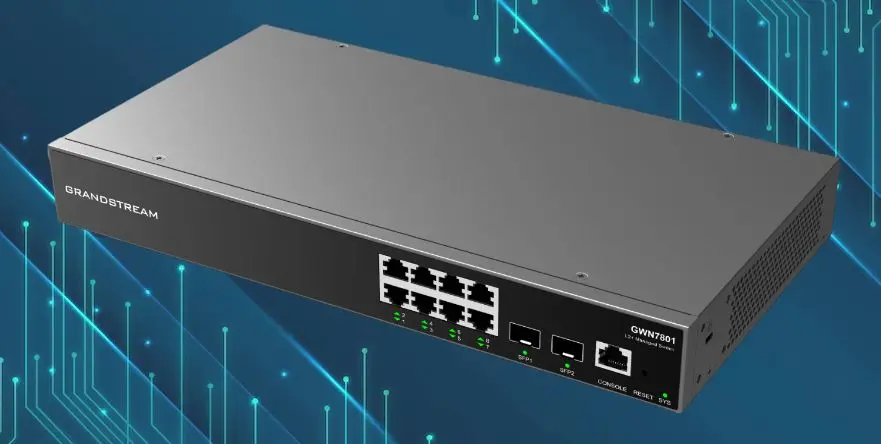 Comutator Grandstream GWN7801 (Black)