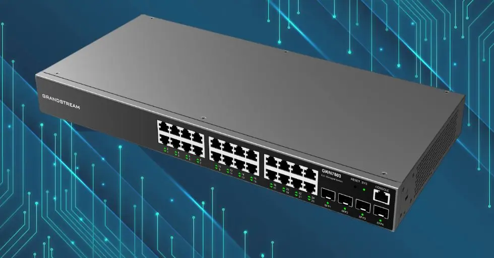 Comutator Grandstream GWN7803 (Black)